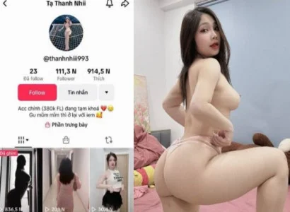 Em tiktoker Tạ Thanh Nhi bị nện ngon hết sảy